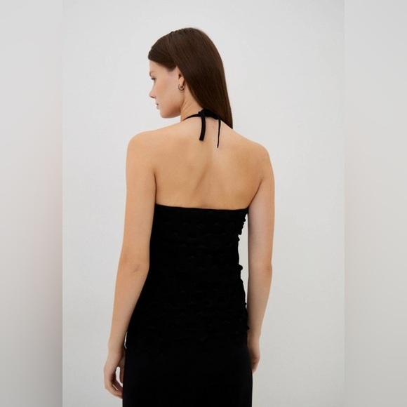 Adolpho Dominguez Black Knit Tank, BNWT, Large - Picture 4 of 16